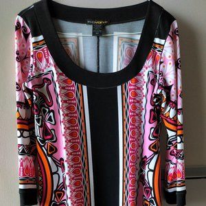 EVA VARRO multi colour, round neck Tunic